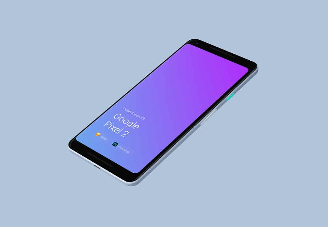 超级主流桌面&移动设备样机系列:google pixel 2 谷歌