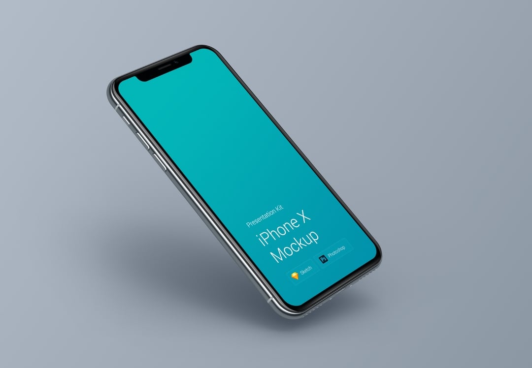 超级主流桌面&移动设备样机系列:iphone x 智能手机样机&场景 [兼容ps